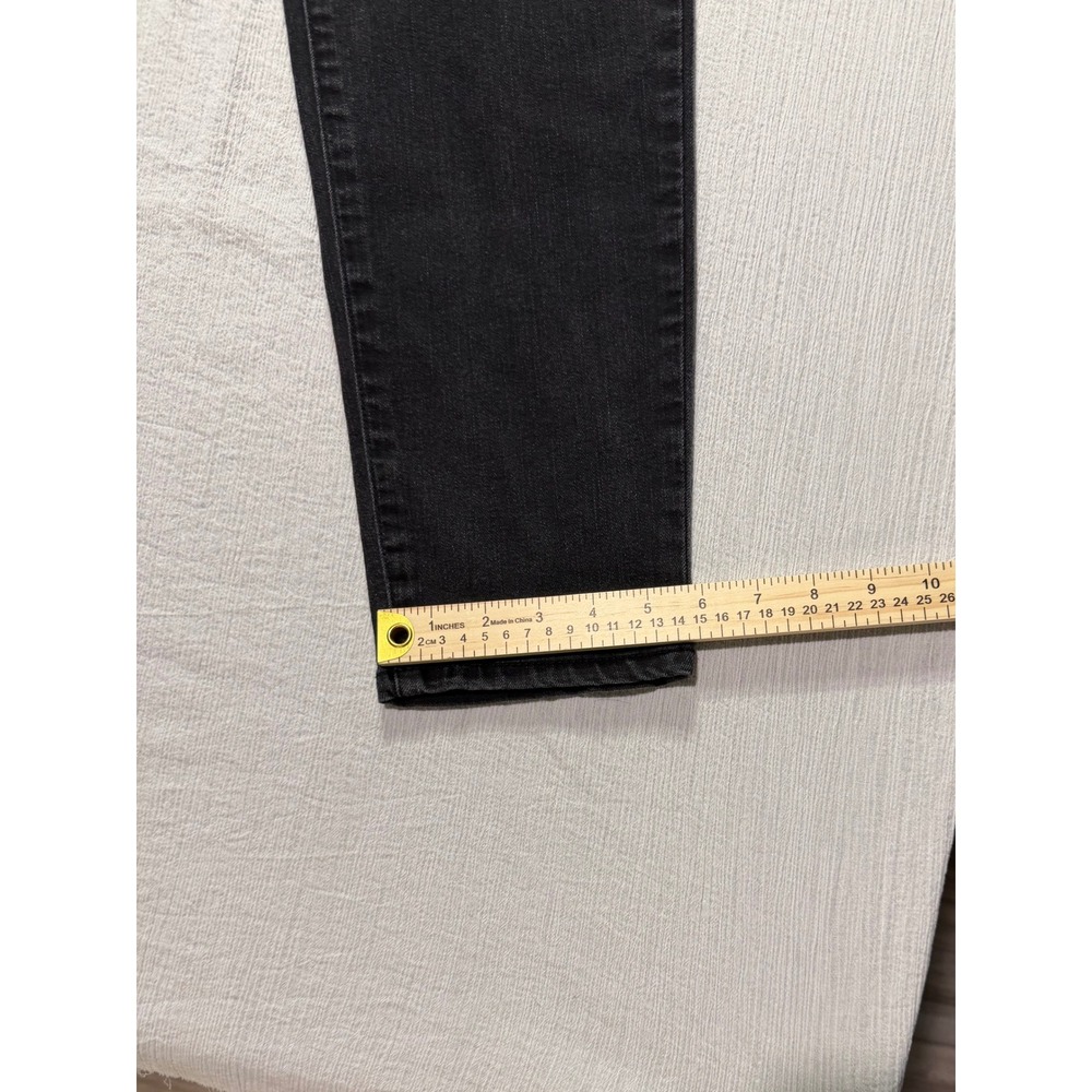 Jessica Simpson Womens Size 14 Black Skinny Jeans High Rise Stretch Denim Pants - Picture 10 of 11